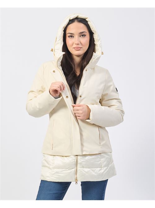 Manteau femme Yes Zee avec empiècements en nylon YES ZEE | O086-NU000157